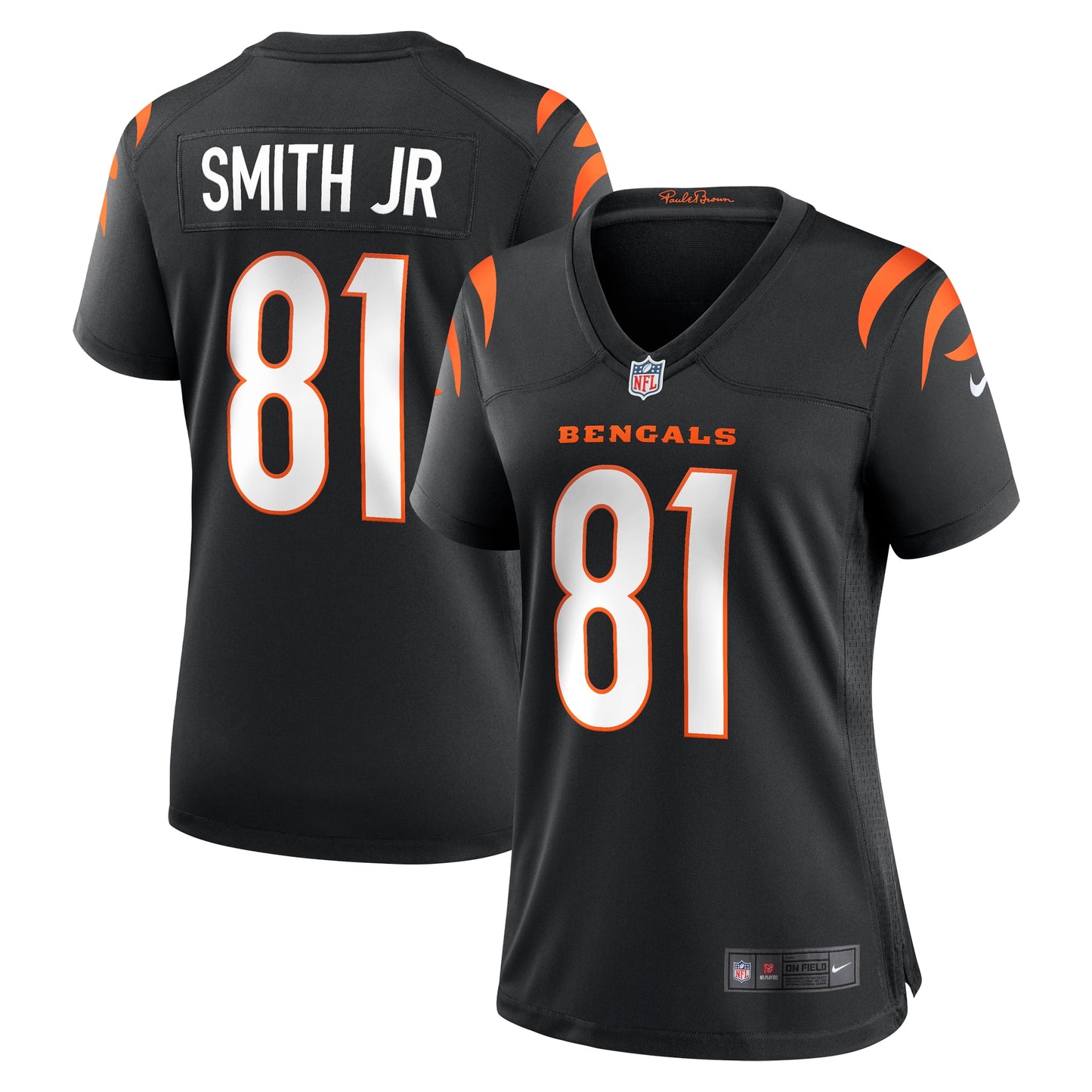 Irv Smith Jr. Cincinnati Bengals Nike Women's Game Jersey - Black