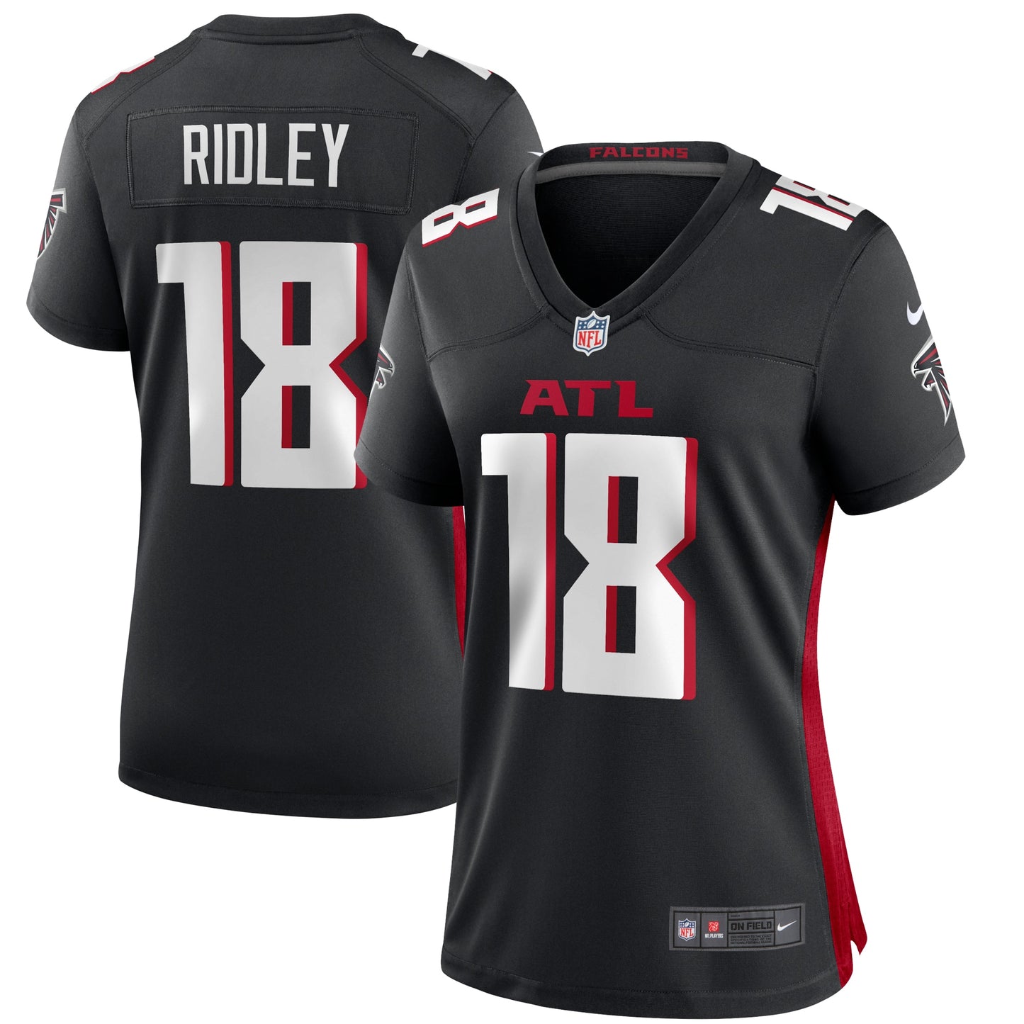 Calvin Ridley Atlanta Falcons Nike Women's Game Player Jersey - Black