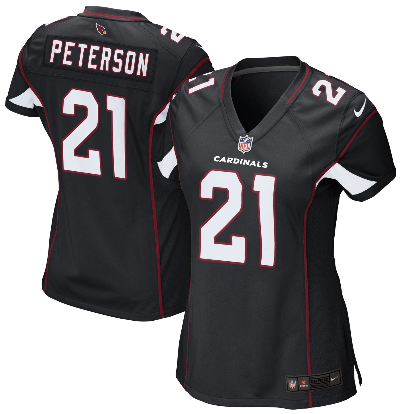 Patrick Peterson Arizona Cardinals Nike Women's Game Jersey - Black